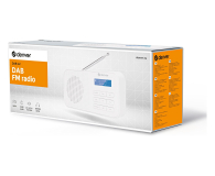 Denver Kompaktowe radio DAB+/FM Denver DAB-42 białe - 1535043 - zdjęcie 4